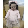 Reborn Real Life Baby Dolls Black Girl 24inch Soft Silicone