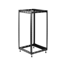 Rosewill 20U Open Frame Network Rack for Servers & AV Gear,Server Rack Floor Standing or Wall Mounted, AV Rack for 19" Networking, Servers and Audio 20 inches Depth