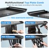 Hairstylist Tray on Wheels, Rolling Salon Tray with Holder and