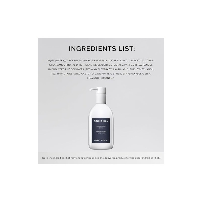 SACHAJUAN Hair Cleansing Cream, 16.9 fl. oz.