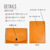 Dom Teporna Italy Thin Genuine Leather Coin Purse, Minimalist Wallet,