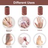 300Pcs Sanding Bands for Nail Drill, Brown Sanding Bands for