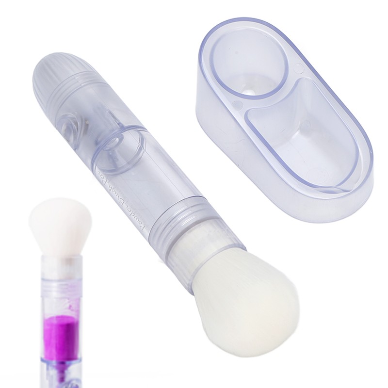 Nail Dust Brush 2 in 1 Multifunction Utilities Comfortable Grip