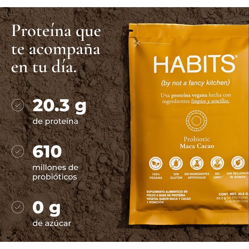 Habits by Not a Fancy Kitchen – Combo Proteína Vegetal