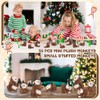 Shappy 50 Pcs Mini Plush Monkey Keychains - Cute Stuffed