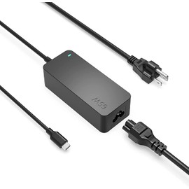 65W USB C Charger Compatible with LG Gram Laptop - Fast Charging, Charging Indicator, Extra Long Power Cord, UL Listed AC Adapter