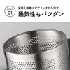 DIZLAS Chopstick Holder, Cutlery Stand, Stainless Steel, Drainer, Round, Chopsticks,