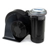 HornBlasters 12-Volt Black Compact Electric Truck Horn