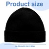VYIBPDY Men's Knitted Beanie Hat with Envelope, Chiaro, M