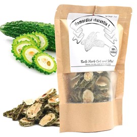 EidolonGreen [China Medicinal Herb] Bitter Melon (KuGua/苦瓜/여주) Dried Bulk Herbs 3 Oz (88g)