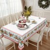 bnhjsdw Christmas Tablecloth Holly Christmas Table Cloth, Washable Table Cover