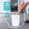 TERA PUMP Aquarium Gravel Cleaner - Electric Automatic Removable Vacuum