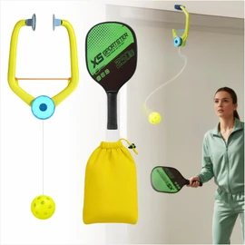 asdmm Pickleball Trainer Rebounder for Solo & Group Practice, Improve Reaction & Coordination, Easy Setup, 1 Set