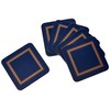 Pimpernel Classic Midnight Coasters, Set of 6,Multi Coloured,10.5 x 10.5