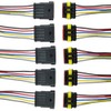 ESUPPORT 5 Pin Way Car Auto Waterproof Electrical Connector Plug