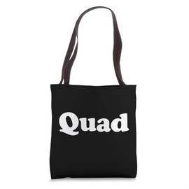 Quad, On All Fours Quadrobist Quadrupedal Workout Quadrobics Tote Bag