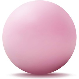 WOVTE Massage Ball Lacrosse Ball for Muscle Pain Shoulder Neck Back Feet Body Massage Deep Tissue Trigger Point Muscle Knot Yoga Myofascial Release (Pink)