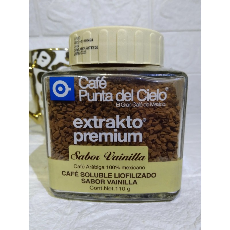 2 Café Liofilizado Punta Del Cielo Vainilla Extrakto Premium
