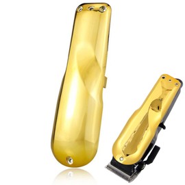 Hair Clipper Replacement Cover Housing Protective Shell for Magic Cordless 8148 Accessory (Electroplate golden)