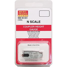 N Scale Standards Coupler Height Gauge