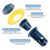 uxcell Shower Floor Drain Backflow Preventer, Valve Sewer Anti-Odor Core