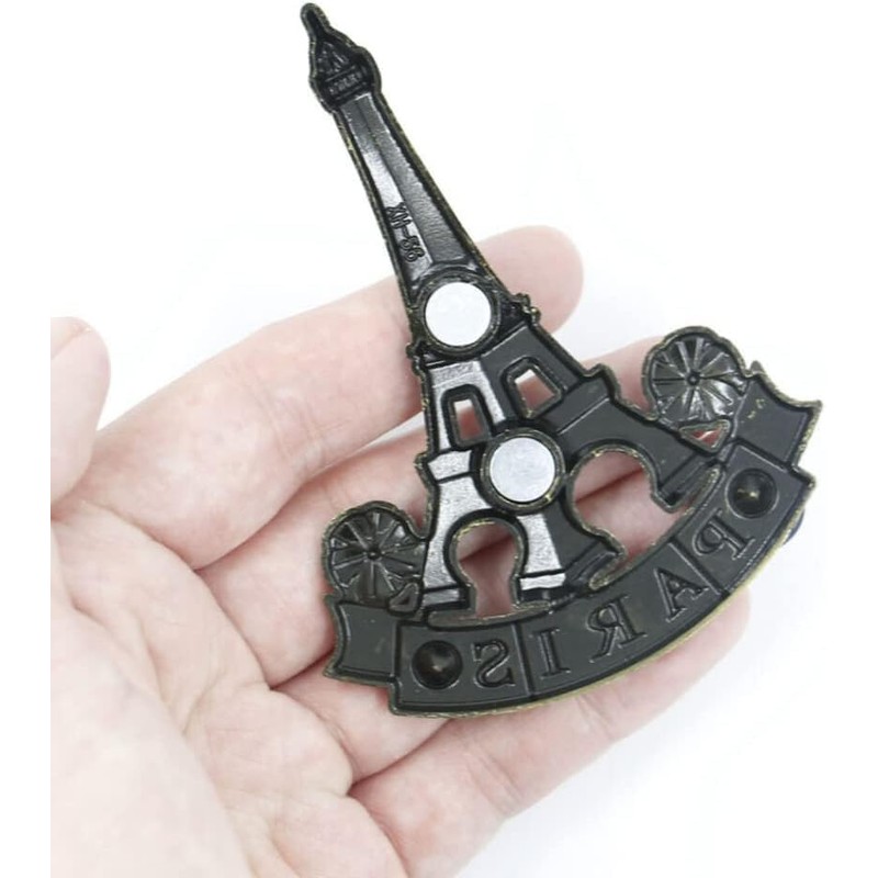 Eiffel Tower Metal Fridge Magnet 3D Paris France Souvenir Gift
