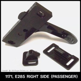 Rugged RV Parts Camper Screen Door Latch RIGHT Hand Handle E285, 1171-01, RV, Trailer, OEM