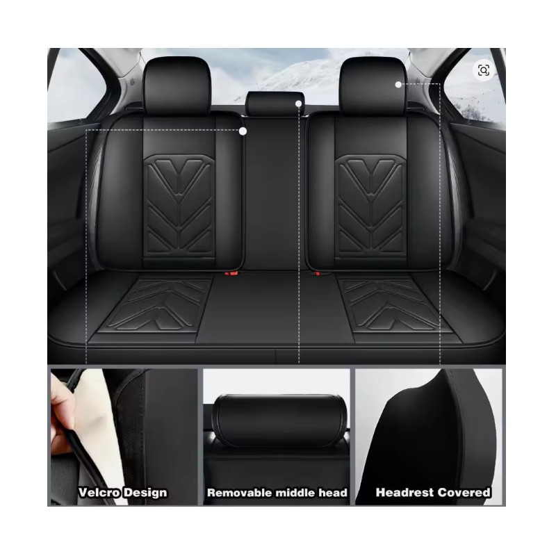 Toolzia Full Leather Car Seat Cover - All-Inclusive Cushion