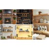 2pcs Floating Shelf Bracket Heavy Duty Hidden Metal Brackets for