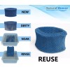Natural-Breeze REUSABLE Humidifier Filter HWF62 Replaces H62 SF212 (A) Wick
