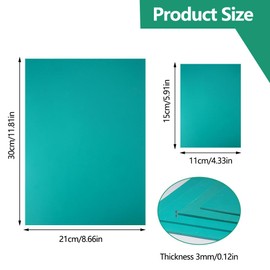 Pack of 4 Linocut Panels, PVC Linoleum Plate, Flexible, Smooth and Delicate Surface, Smooth Engraving, Soft Rubber Linocut Printing Plate for Engraving, Stamping, Crafts and Printing Projects (2