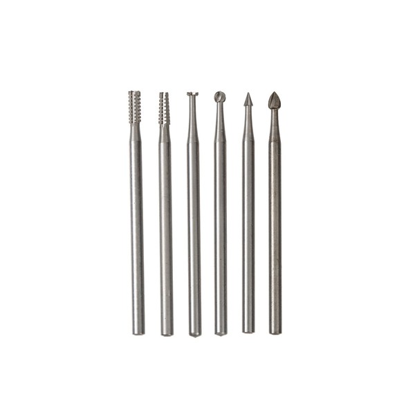 UID 0.09 inch (2.35 mm) Axis, Large Diameter, High Accuracy, High Quality Type, For Mini Routers, Routers, Routers, Hobby Routers, High Sbit (Steel Cutters), Set of 6 Rods, Tapers, Disc, Round, Triangle, Cannonball Type, Φ0.08 inch (2.0 mm) NO.840