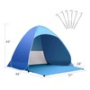 Beach Tent Camping Tent with Tent Stakes, Pop Up Tent