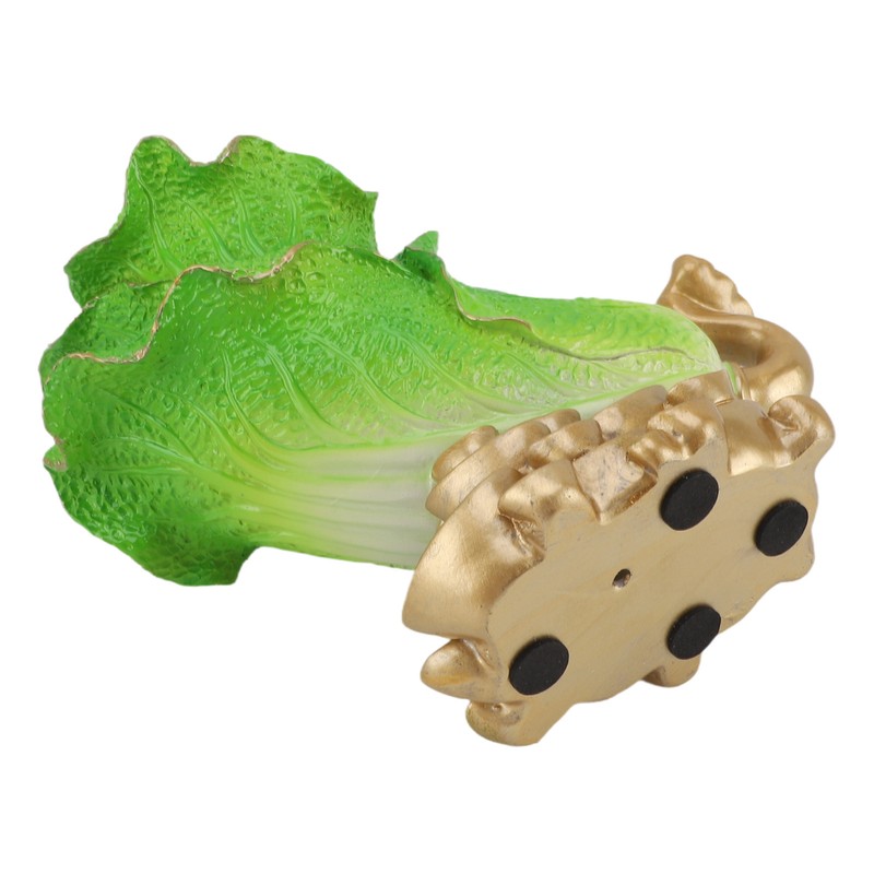 Lucky Cabbage Crafts Chinese Bai Cai Ornament Resin Feng Shui