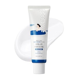 ROUND LAB Birch Juice - Protector solar hidratante UV LOCK SPF 45, 1.69 onzas líquidas, protector solar ligero con brillo similar a una loción hidrata