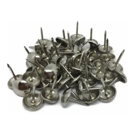 LIZOFERTAS Clavo Decorativo Para Tapicería Niquel 12 X 17 Mm 500 Pzs