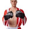 dressforfun Men’s Boxer Costume | Elasticated shorts | Hooded ring