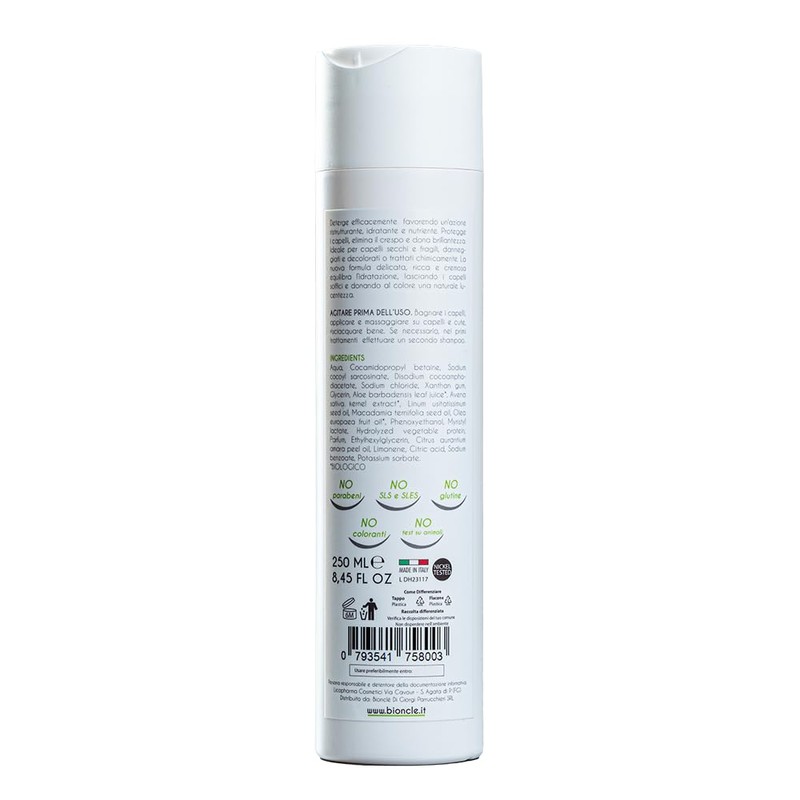 Stärkendes und glänzendes Shampoo für häufigen Gebrauch - Nickelfrei und