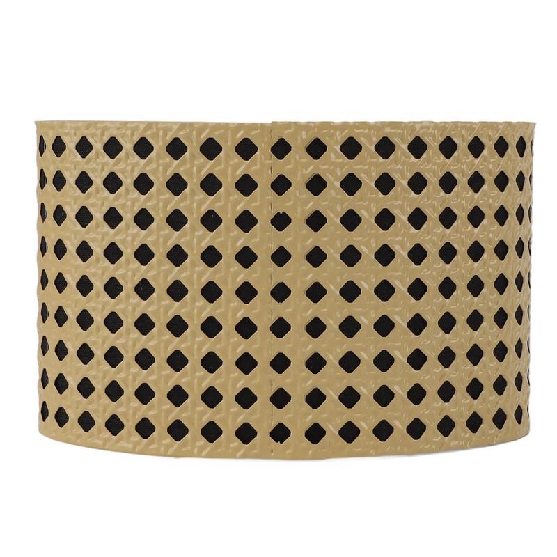 Lampshade Oval Shaped Hollow Metal Carved Compatible E27 E14 Caliber