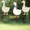30 Pack 4 Inch Wood Goose Cutouts Unfinished Wooden Goose