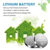 50 Pack 3V High Capacity Lithium Button Coin Cell Batteries