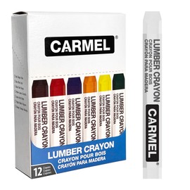 Carmel Lumber Crayon Pro, Box of 12 (White)