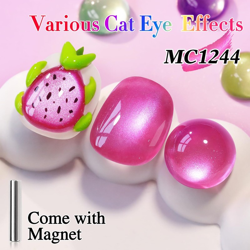 Double Rhythm 0.5 OZ Cat Eye Gel Polish with Magnet