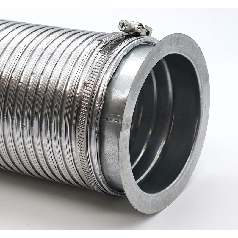 Repa Market Metal Vent Duct - 125mm - For Connecting