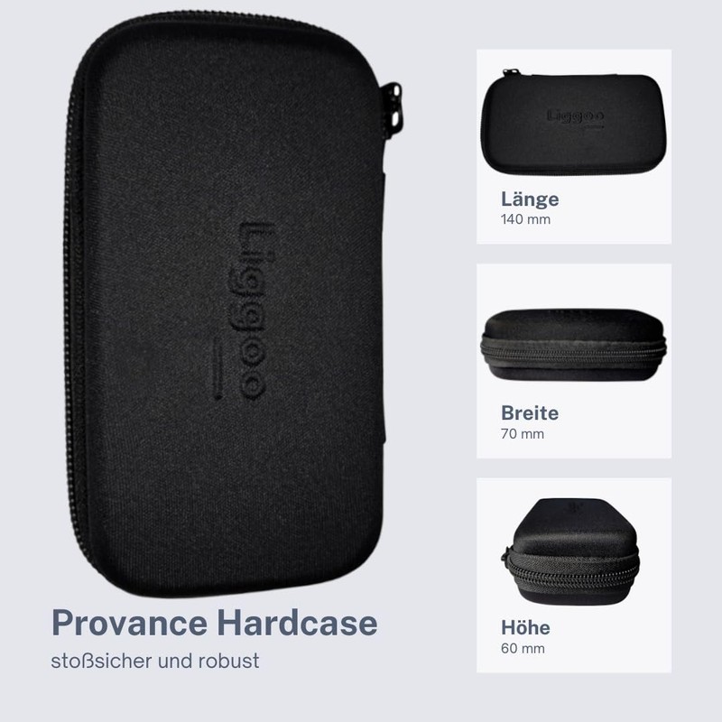 Protective Hard Case for Hard Drives SSD HDD External Dimensions