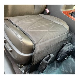 Oiloda Concealed Car Seat Carry Holster Gun Mount Pistol Holder Handgun Pocket Tactical Molle Vehicle Seat Mattress Universal Seat Cover with Bag for Most of The Cars and Truck SUV