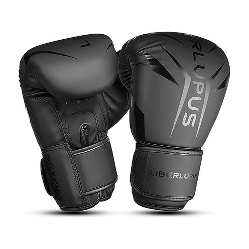 Liberlupus Boxing Gloves for Men & Women (10 12 14