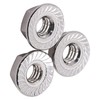 KOYMING M6 Nut Hexagonal Lock Nut M6*20pcs Lock Nut Flange