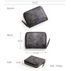 doobLondon Men's Bifold Genuine Italian Leather Bridle Leather Compact Wallet,