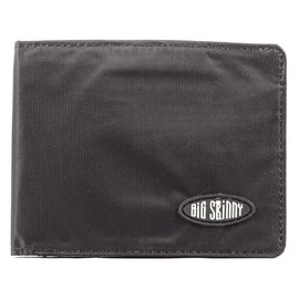 Big Skinny Men's RFID Blocking Bifold Wallet (Black)